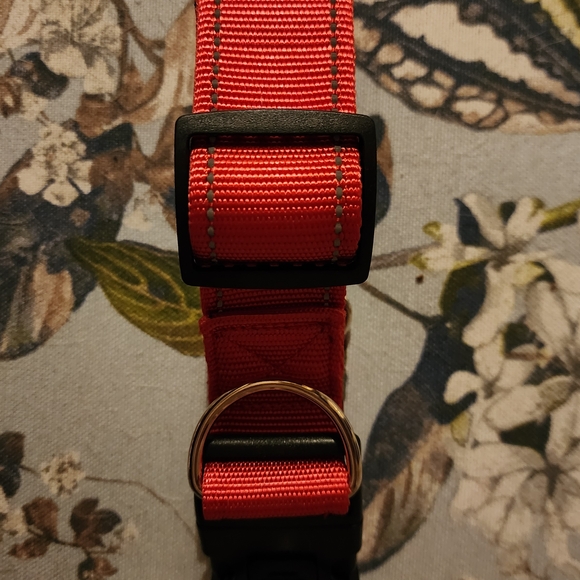 Red Service Dog Collar - Picture 3 of 3